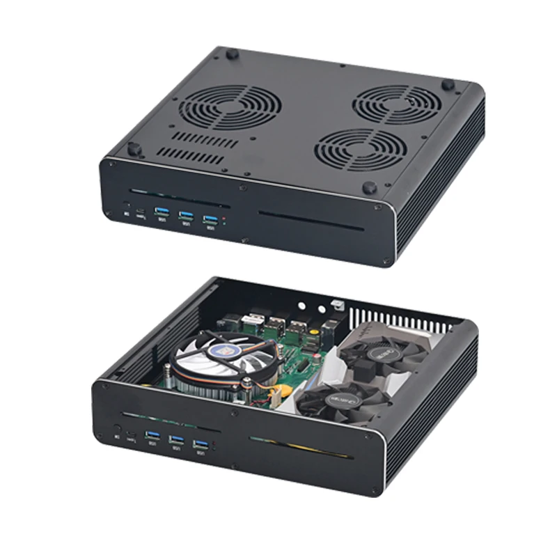 10th Gen MINI Gaming PC Intel Core i7-10870H i9-10980HK GTX1660 6G GPU high-end gaming computer 2 * DDR4 4K DVI HDMI DP - Image 5