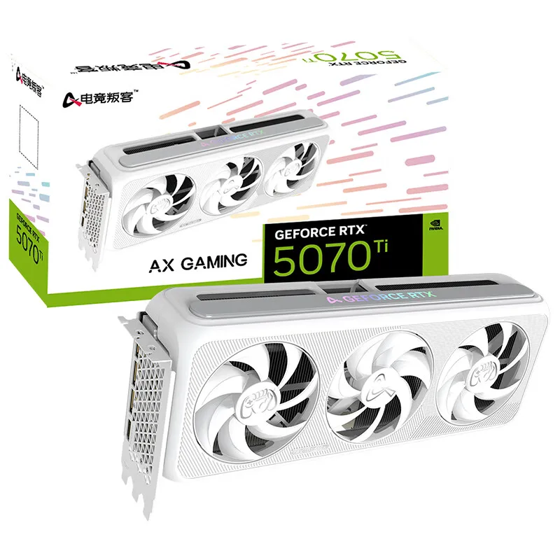 New Popular Products 2025 RTX5070TI AX Gaming GPU 16G PC Gamer Nvidia GeForce RTX 5070 Ti 16GB Graphics Cards 16GB RTX 5070Ti