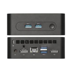 12th N100 Industrial Generation Mini PC with Single Network Dual DDR4 RAM Win 10 OS Core Processor SSD Hard Drive