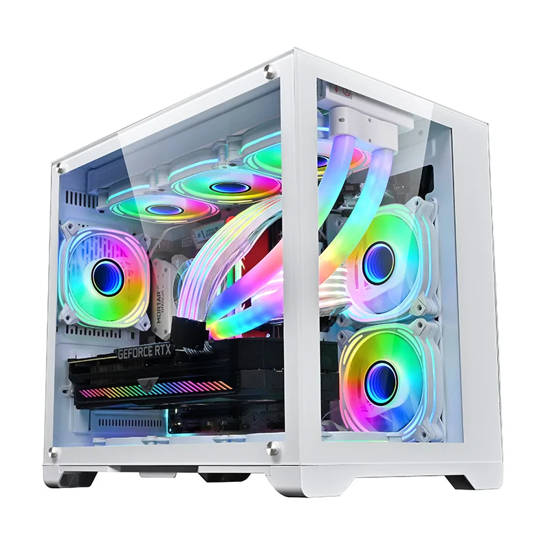 DIY Desktop PC Full Set I3 I7 RX580 2060 3060 GPU 13400f Assembled Gaming Desktop Pc Full Setup - Image 6