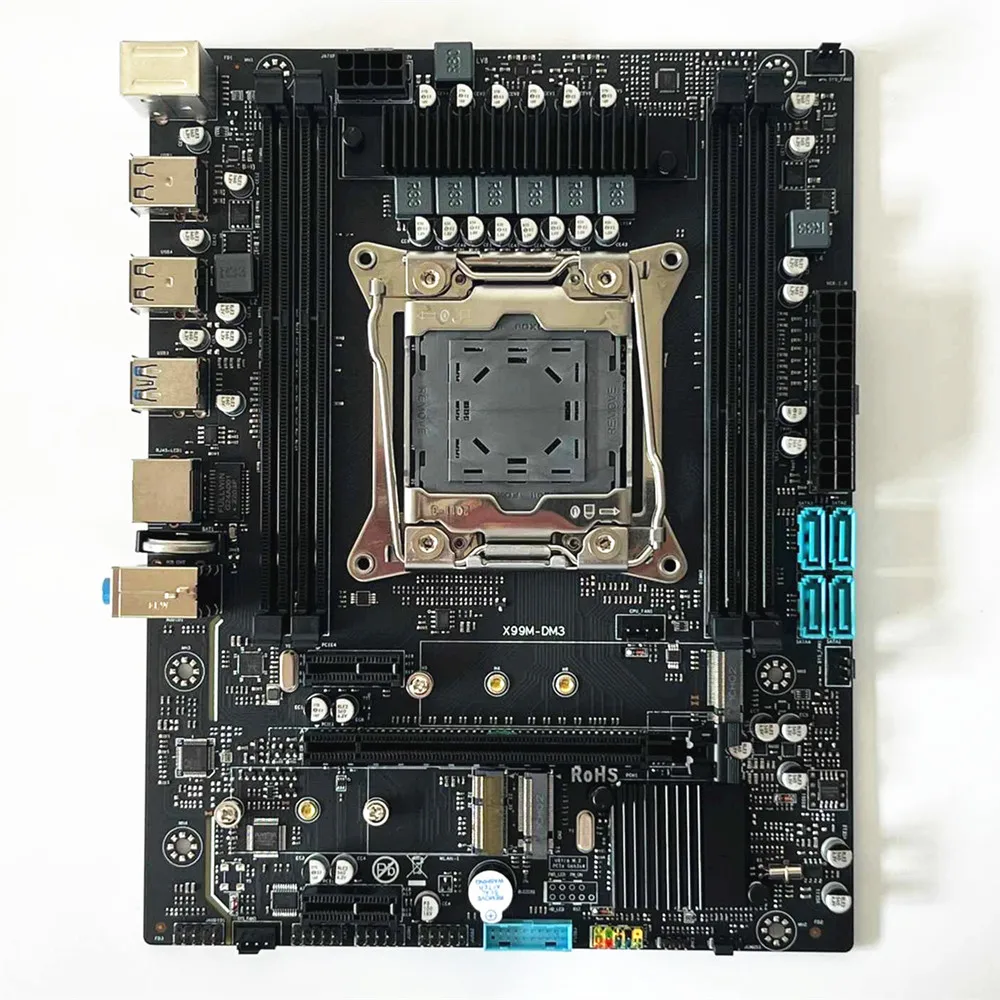 X99 D3 Motherboard LGA 2011-3 DDR3 32G ECC/NON-ECC Memory Four Channels Intel Xeon E5 2680 2670 V3&V4 Processor SATA3 NVME M.2 - Image 2