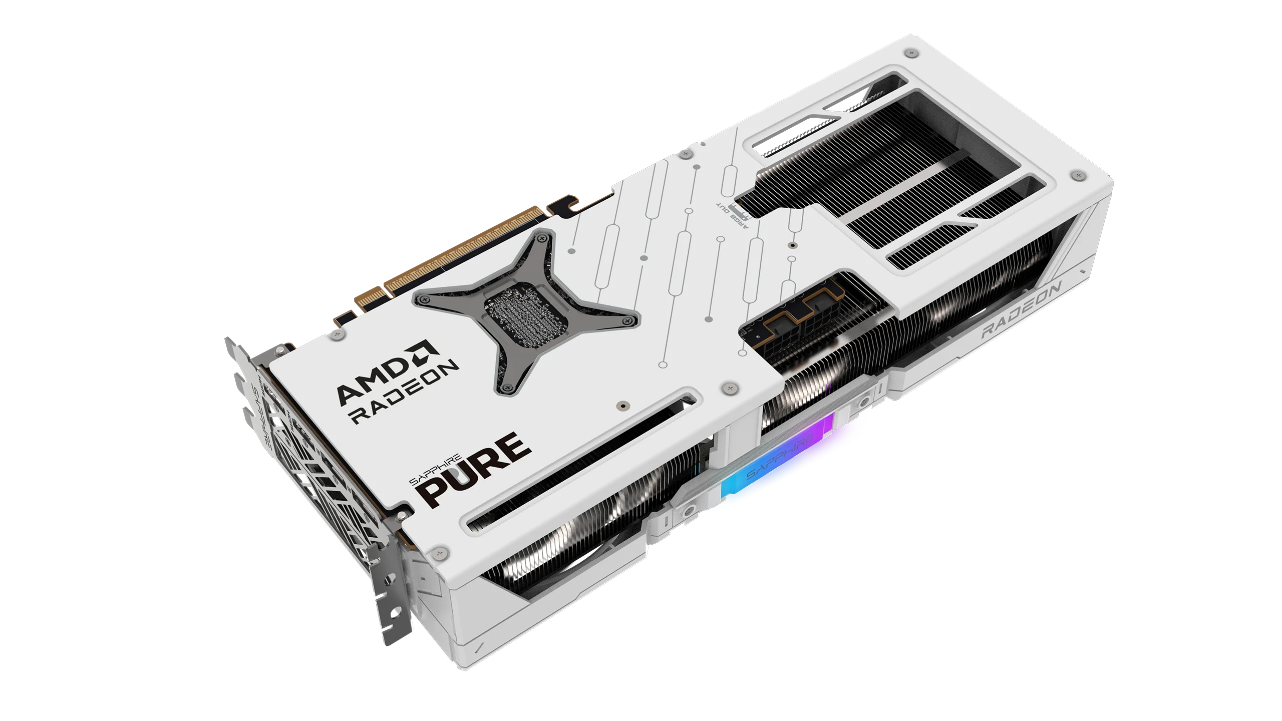 2025 New SAPPHIRE PURE AMD Radeon RX 9070 XT 16GB D6 OC PCIe 5.0 VGA RX 9070XT GPU RX9070 XT Video Card for Gaming PC Desktop - Image 6