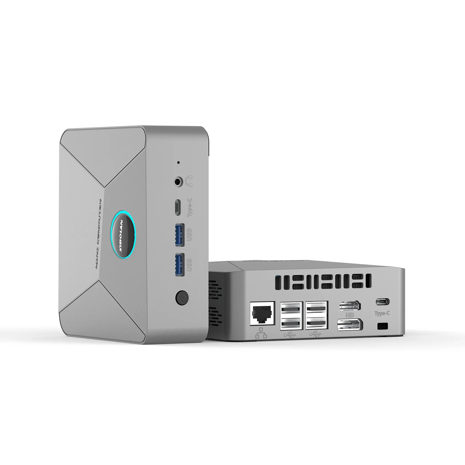 SIBOLAN DLL600b Mini Computer For Home, Office, And Entertainment - Large RAM And Hard Drive - Supports Triple Screen Display - Image 2