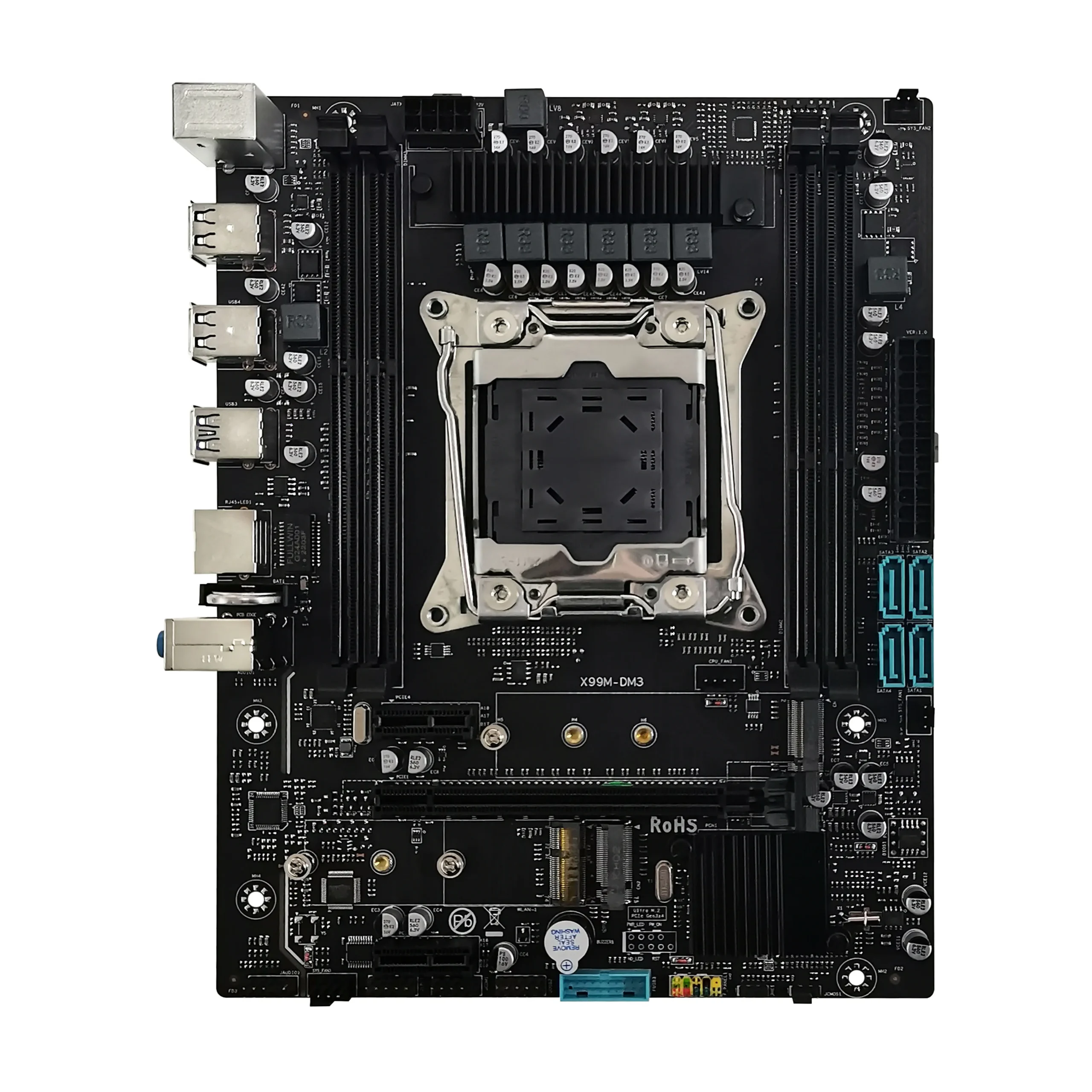 X99 D3 Motherboard LGA 2011-3 DDR3 32G ECC/NON-ECC Memory Four Channels Intel Xeon E5 2680 2670 V3&V4 Processor SATA3 NVME M.2 - Image 4