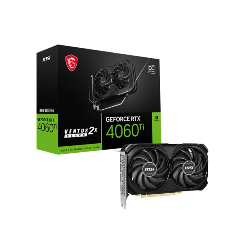 YUNYI (Best Selling) RTX 4060 Ti Video Graphics Card 8Gb VENTUS 2X BLACK Video Cards for PC Computer Gaming GPU GeForce RTX 4060 - Image 5