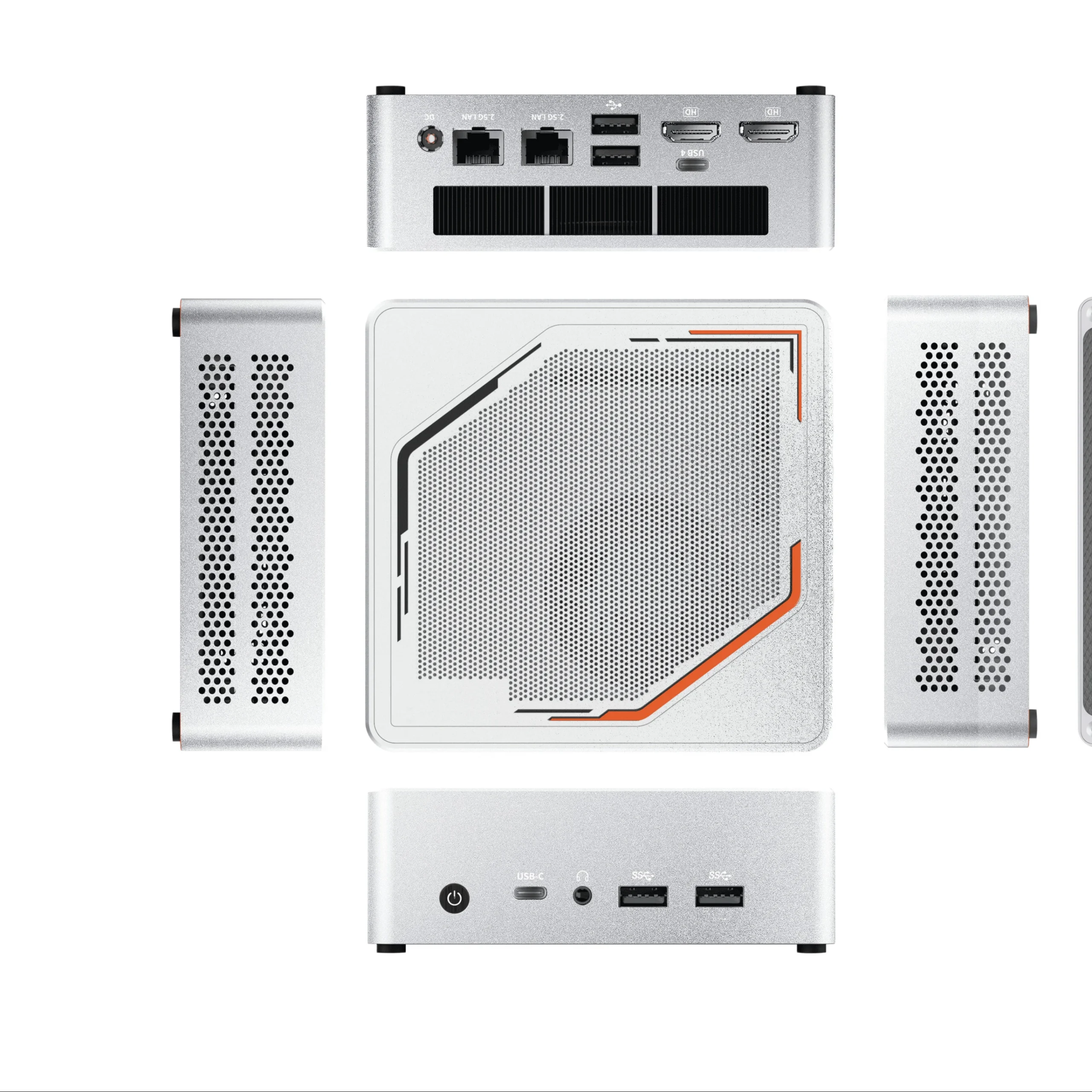 Customizable Mini PCs New Models AMD 7735HS CPU Radeon 680M/780M GPU 32GB RAM Hard Drive 512GB Storage Portable Computer - Image 6